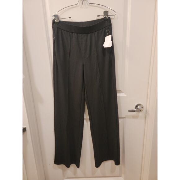 Tommy John The Go Anywhere Pintuck Wide Leg Pants - Picture 2 of 7